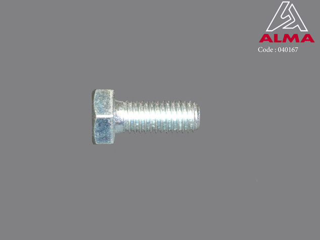 Zinc plated TH screw 8/20. Crdits : ©ALMA