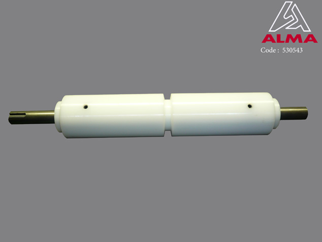 Side conveyor drive roller. Crdits : ALMA