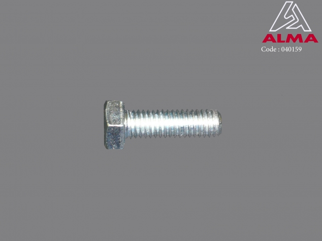 Zinc plated TH screw 6/25. Crdits : ©ALMA